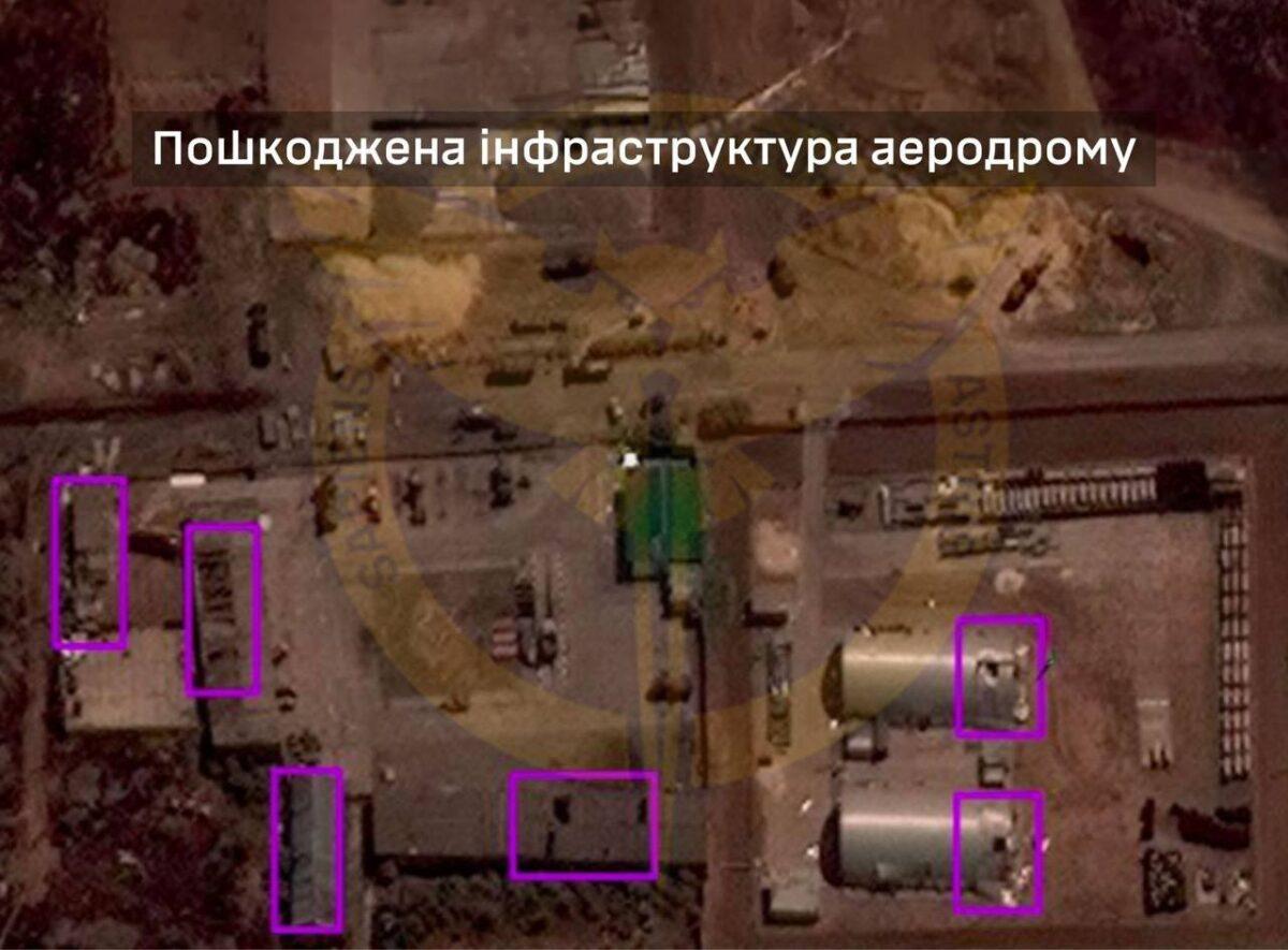 Наслідки атаки на аеродром Морозовськ у Ростовській області РФ 