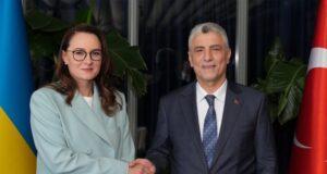 Юлія Свириденко та Омер Болат